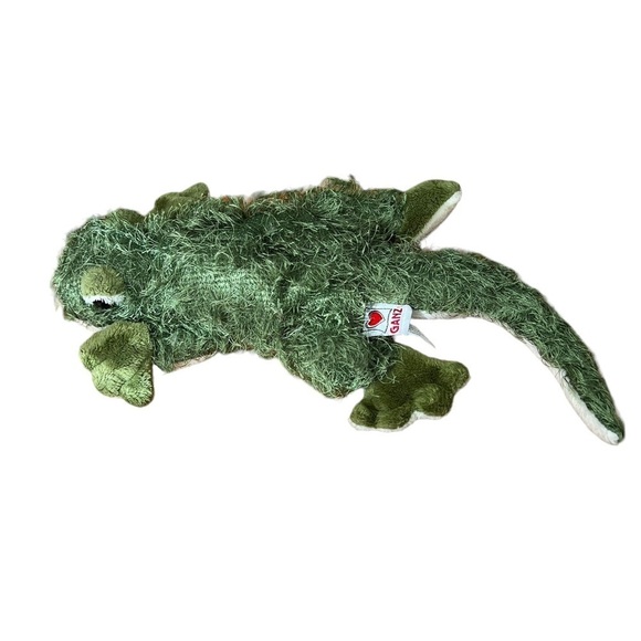 Ganz Webkinz Gecko HM186 no code Plush Stuffed Animal Lizard Reptile Green - Picture 2 of 6